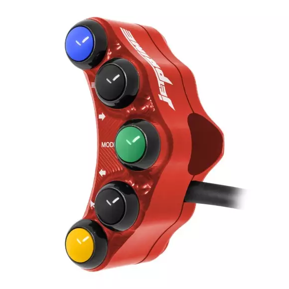 Pulsantiera sinistra Stradale per MV Agusta F4 R (Rosso)