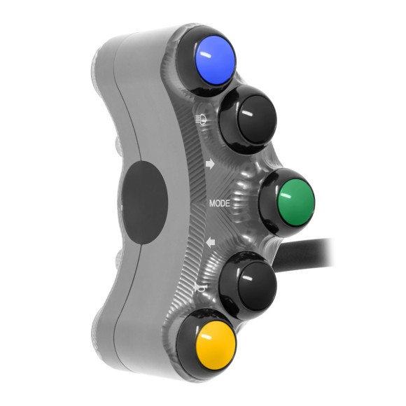Jetprime Commodo de guidon Routier gauche pour