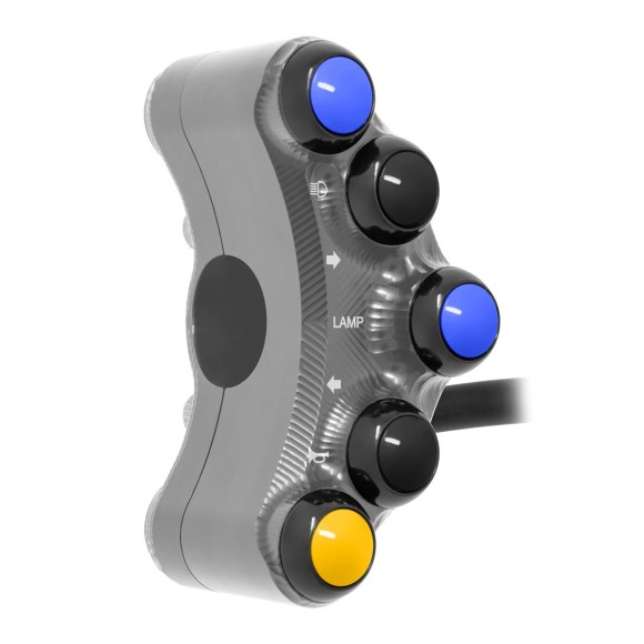 Jetprime Commodo de guidon Routier gauche pour