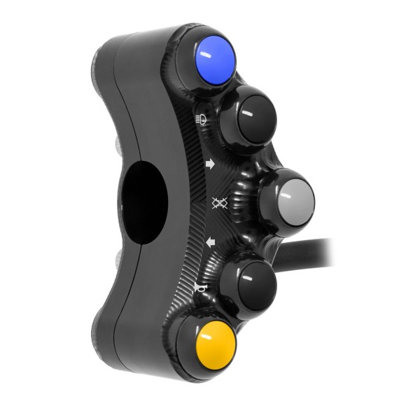 Jetprime Commodo de guidon Routier gauche pour MV