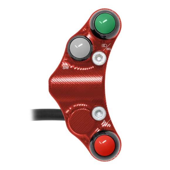 Jetprime Pulsantiera sinistra Stradale per Ducati