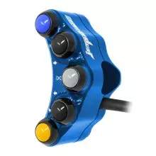 Jetprime Commodo de guidon Routier gauche pour 2