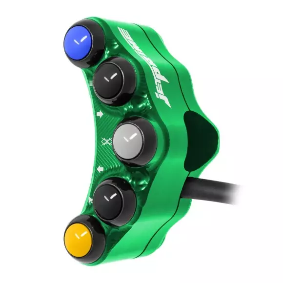 Jetprime Commodo de guidon Routier gauche pour