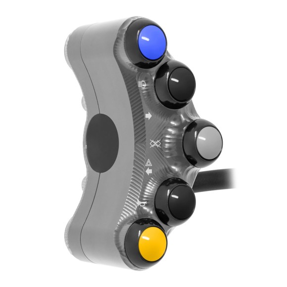 Jetprime Commodo de guidon Routier gauche pour