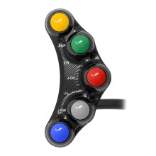 Jetprime Commodo de guidon Racing gauche pour