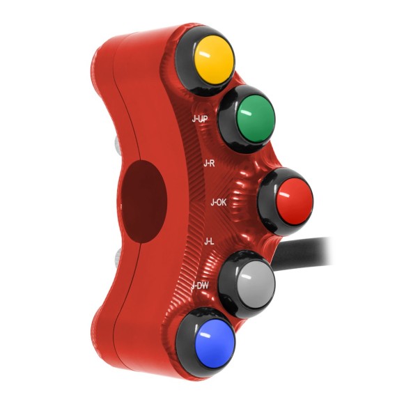 Jetprime Commodo de guidon Racing gauche pour