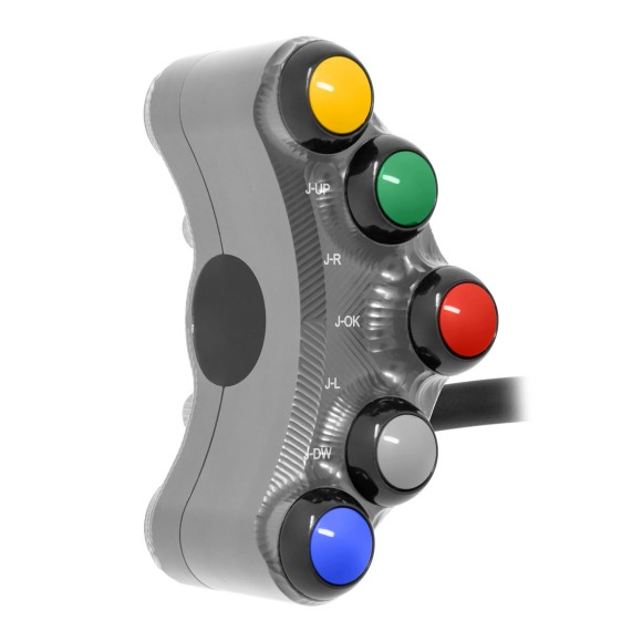 Jetprime Commodo de guidon Racing gauche pour