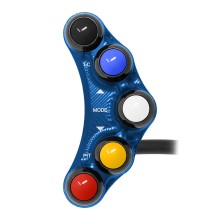 Jetprime Pulsantiera sinistra Racing per Honda