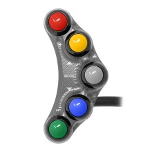 Jetprime Commodo de guidon Racing gauche pour