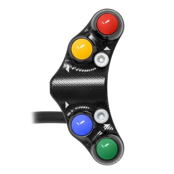 Jetprime Commodo de guidon Racing gauche pour