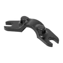 Collier arrière pour commodo de guidon droit à 2 boutons (Trous désalignés)