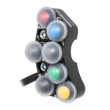 Jetprime Commodo de guidon Enduro droit pour 2