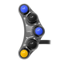 Jetprime Commodo de guidon Routier gauche pour