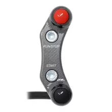 Jetprime Commodo de guidon Routier droit pour