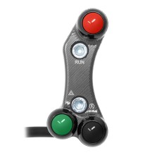 Jetprime Commodo de guidon Routier droit pour