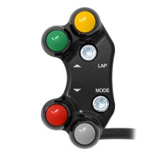Jetprime Commodo de guidon Racing gauche pour