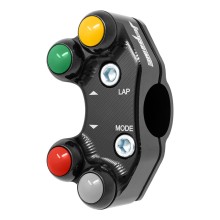 Jetprime Commodo de guidon Racing gauche pour 2