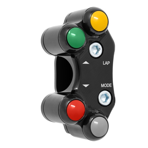 Jetprime Commodo de guidon Racing gauche pour