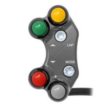 Jetprime Pulsantiera sinistra Racing per Honda