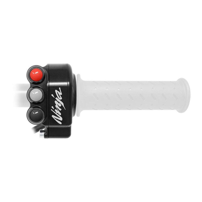 Throttle control with integrated handlebar switch for