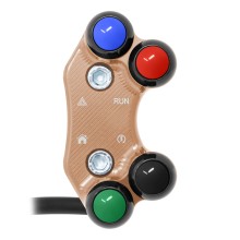 Jetprime Commodo de guidon Routier droit pour