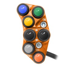 Jetprime Commodo de guidon Routier gauche pour
