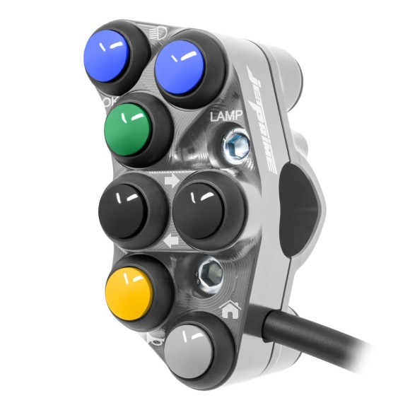 Pulsantiera sinistra Stradale per Yamaha T-MAX 560 (Titanio)