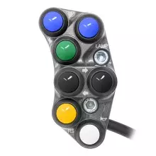 Jetprime Commodo de guidon Routier gauche pour