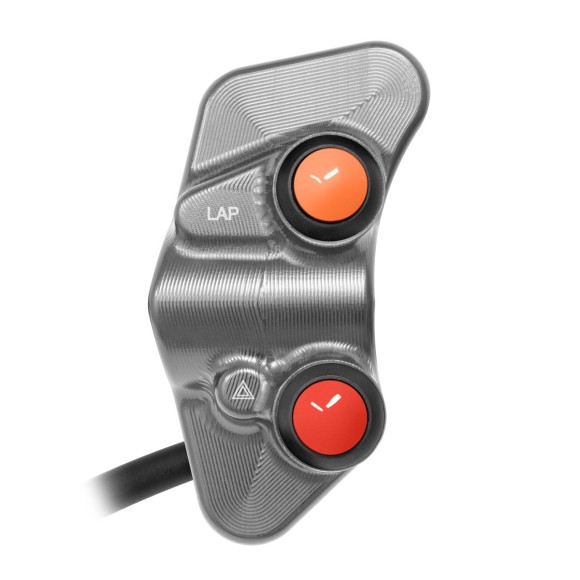 Jetprime Commodo de guidon Routier gauche pour