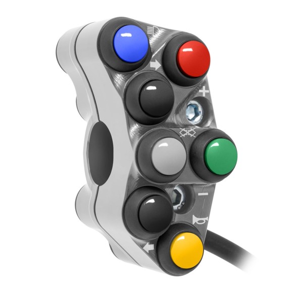 Jetprime Commodo de guidon Routier gauche pour