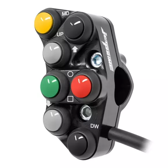 Jetprime Commodo de guidon Racing gauche pour