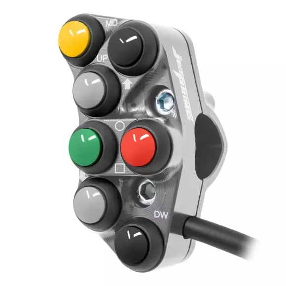 Jetprime Commodo de guidon Racing gauche pour