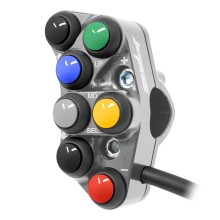 Jetprime Commodo de guidon Racing gauche pour 2