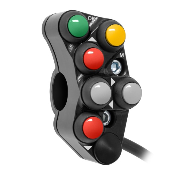 Jetprime Commodo de guidon Racing gauche pour