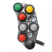 Jetprime Commodo de guidon Racing gauche pour