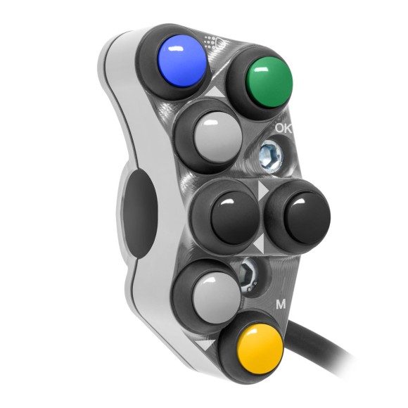 Jetprime Commodo de guidon Racing gauche pour