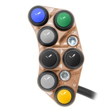 Jetprime Pulsantiera sinistra Racing per Triumph