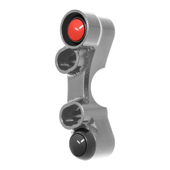 Pulsantiera destra Stradale per MV Agusta Brutale 675 (Fori universali) (Titanio)
