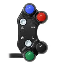 Jetprime Commodo de guidon Routier droit pour