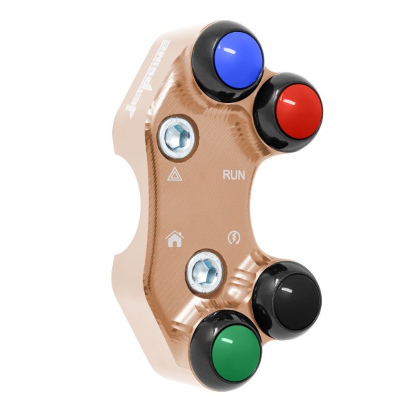 Jetprime Commodo de guidon Routier droit pour