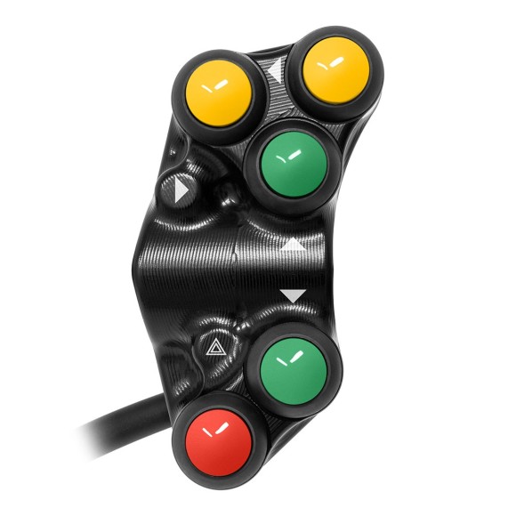 Jetprime Commodo de guidon Routier gauche pour