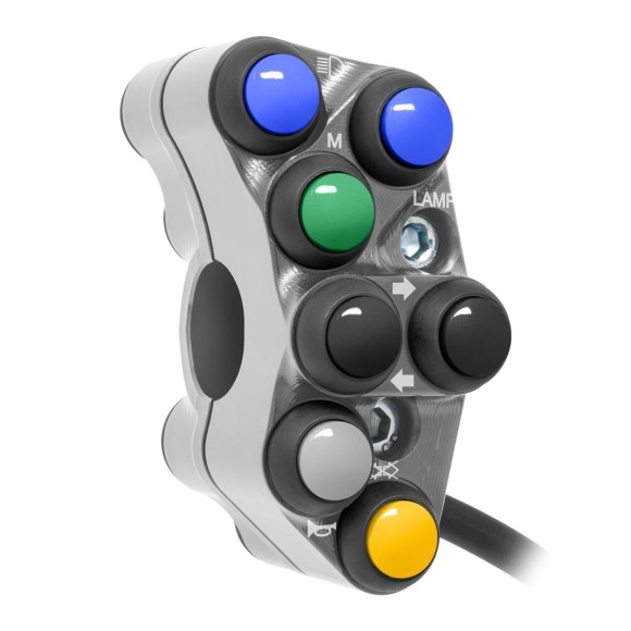 Jetprime Commodo de guidon Routier gauche pour