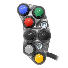 Jetprime Commodo de guidon Routier gauche pour