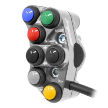 Jetprime Commodo de guidon Routier gauche pour 2