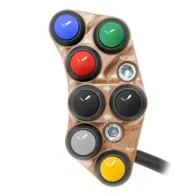 Jetprime Commodo de guidon Routier gauche pour