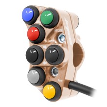 Jetprime Commodo de guidon Routier gauche pour 2