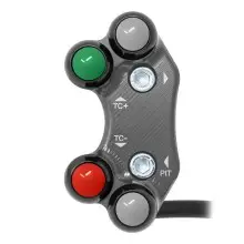 Jetprime Pulsantiera sinistra Racing per Aprilia