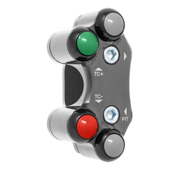 Jetprime Commodo de guidon Racing gauche pour