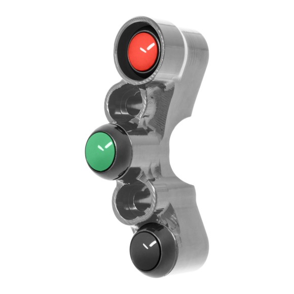 Jetprime Commodo de guidon Routier droit pour