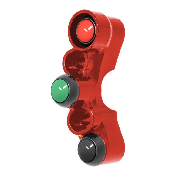 Jetprime Commodo de guidon Routier droit pour BMW